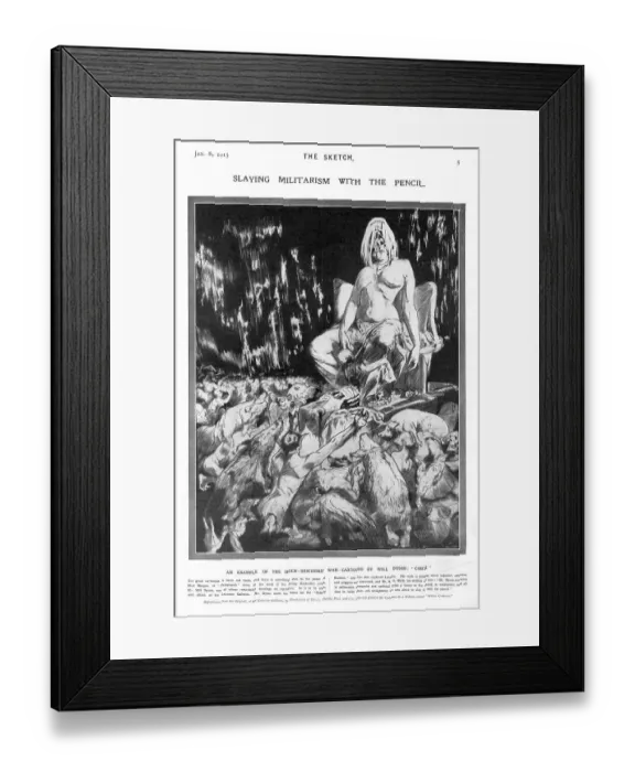 Framed Print : Circe by Will Dyson Framed Print : Circe by Will Dyson