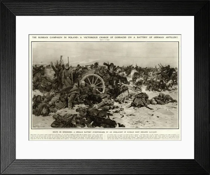 Framed Print : Russian Campaign in Poland Framed Print : Russian Campaign in Poland
