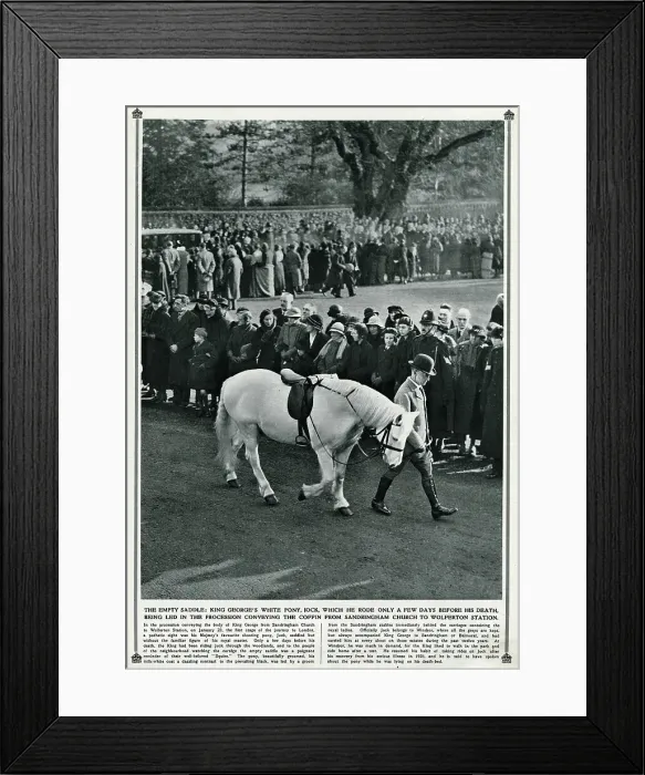 Framed Print : King George V Britain Royal Royalty Death Crowd Framed Print : King George V Britain Royal Royalty Death Crowd