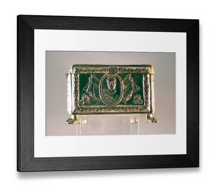 Framed Print : Trinket Box with Caton Woodville WWI battle scene Framed Print : Trinket Box with Caton Woodville WWI battle scene