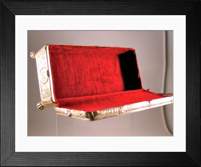Framed Print : Trinket Box with Caton Woodville WWI battle scene