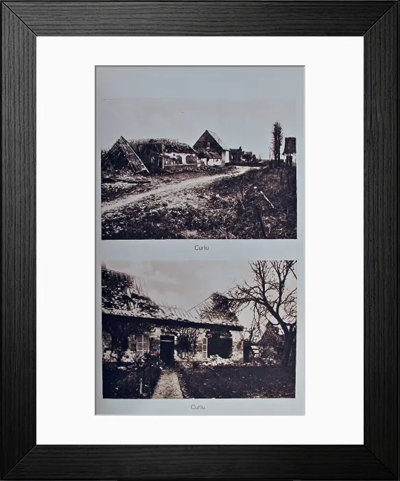 Framed Print : An der Somme photogravure record of the Somme Front Framed Print : An der Somme photogravure record of the Somme Front