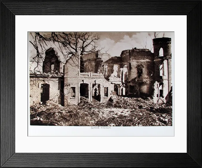 Framed Print : An der Somme photogravure record of the Somme Front Framed Print : An der Somme photogravure record of the Somme Front