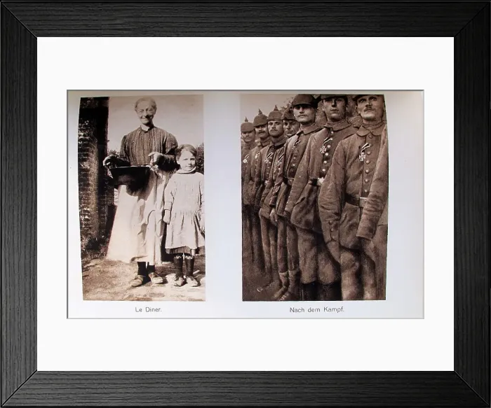 Framed Print : An der Somme photogravure record of the Somme Front Framed Print : An der Somme photogravure record of the Somme Front