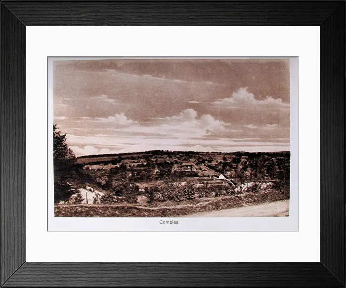 Framed Print : An der Somme photogravure record of the Somme Front Framed Print : An der Somme photogravure record of the Somme Front