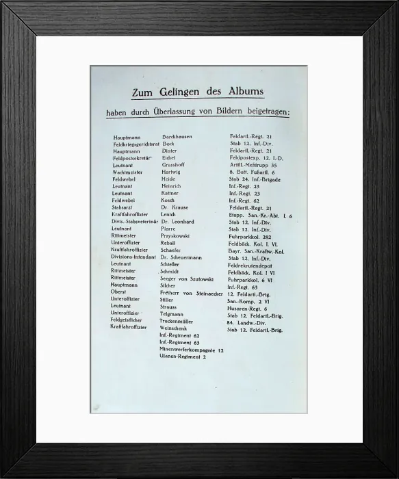 Framed Print : An der Somme photogravure record of the Somme Front Framed Print : An der Somme photogravure record of the Somme Front