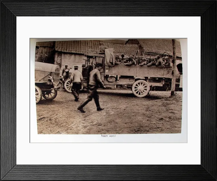 Framed Print : An der Somme photogravure record of the Somme Front Framed Print : An der Somme photogravure record of the Somme Front