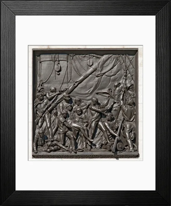 Framed Print : The Death of Nelson Framed Print : The Death of Nelson