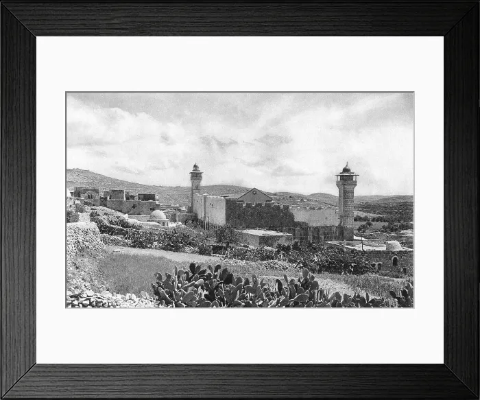 Framed Print : Mosque and Tombs of Patriarchs, Hebron, West Bank Framed Print : Mosque and Tombs of Patriarchs, Hebron, West Bank