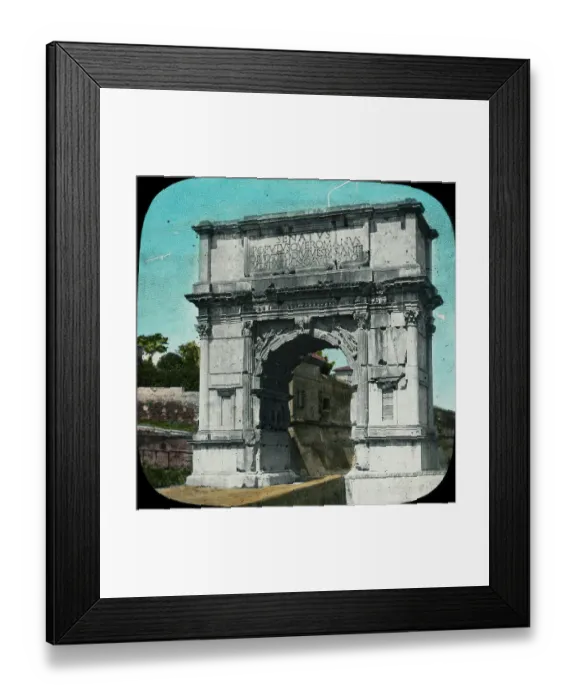 Framed Print : Rome - Italy - Arch of Titus Framed Print : Rome - Italy - Arch of Titus