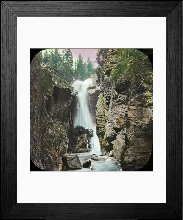 Framed Print : Switzerland - Rosenlaui, Falls of Reichenbach (2) Framed Print : Switzerland - Rosenlaui, Falls of Reichenbach (2)