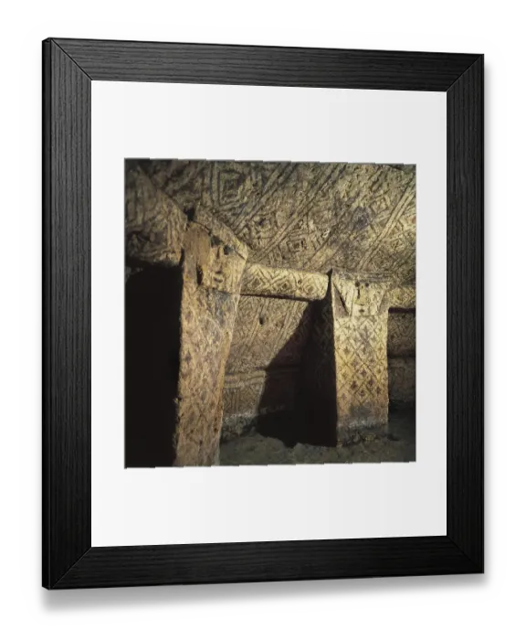 Framed Print : Colombia. Tierradentro. Archaeological Park Framed Print : Colombia. Tierradentro. Archaeological Park