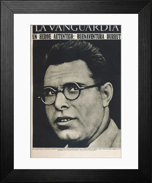 Framed Print : Buenaventura Durruti Framed Print : Buenaventura Durruti