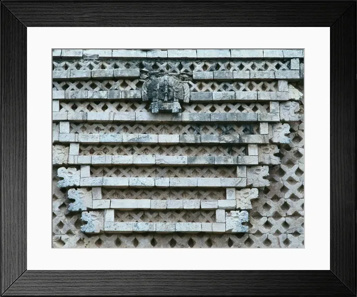 Framed Print : Nunnery Quadrangle. MEXICO. YUCATN. Uxmal. Ruins Framed Print : Nunnery Quadrangle. MEXICO. YUCATN. Uxmal. Ruins