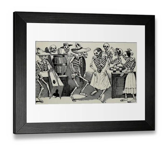 Framed Print : POSADA, Jos頇uadalupe (1852-1913). D Framed Print : POSADA, Jos頇uadalupe (1852-1913). D