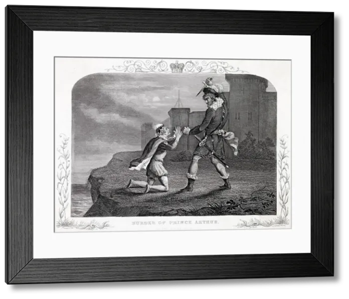 Framed Print : Prince Arthur Duke Brittany Murdered Uncle King Framed Print : Prince Arthur Duke Brittany Murdered Uncle King