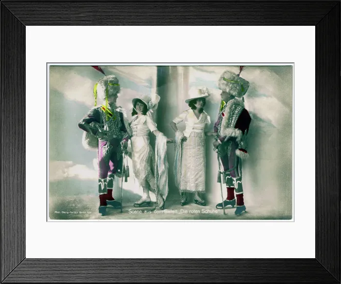 Framed Print : A ballet scene from the Admiralpalast, Berlin