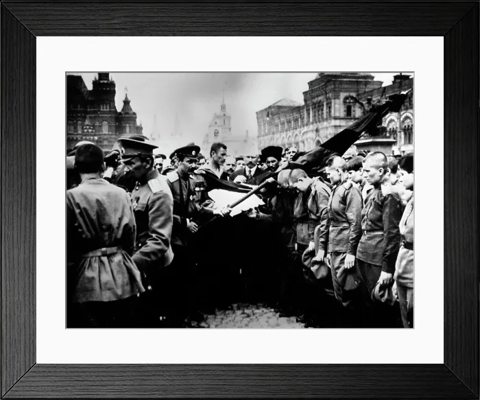 Framed Print : WW1 Oath of Allegiance - Women's Battalion of Death, Russia Framed Print : WW1 Oath of Allegiance - Women's Battalion of Death, Russia