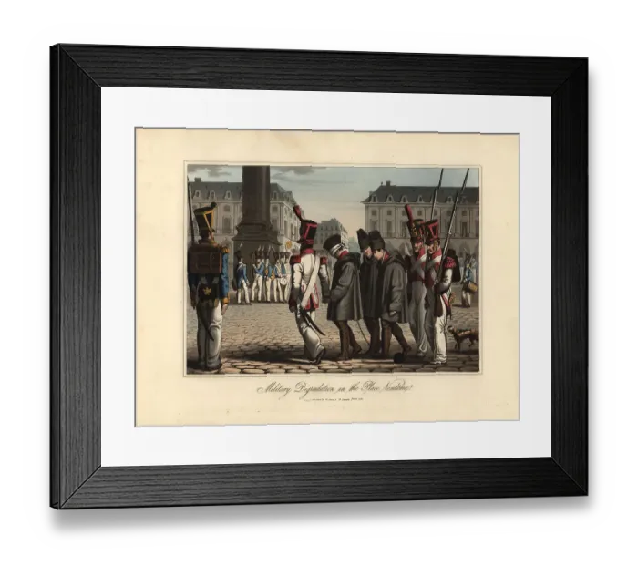 Framed Print : Military degradation in the Place Vendome Framed Print : Military degradation in the Place Vendome