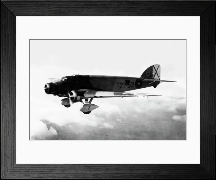 Framed Print : Savoia Marchetti SM81 -seen in Spanish Civil War markin Framed Print : Savoia Marchetti SM81 -seen in Spanish Civil War markin