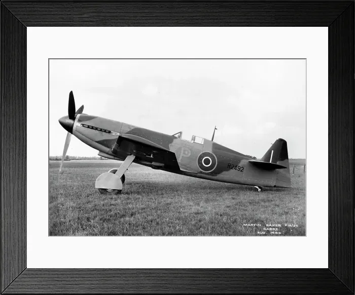 Framed Print : Martin-Baker MB3 -this was the company's second fighter Framed Print : Martin-Baker MB3 -this was the company's second fighter