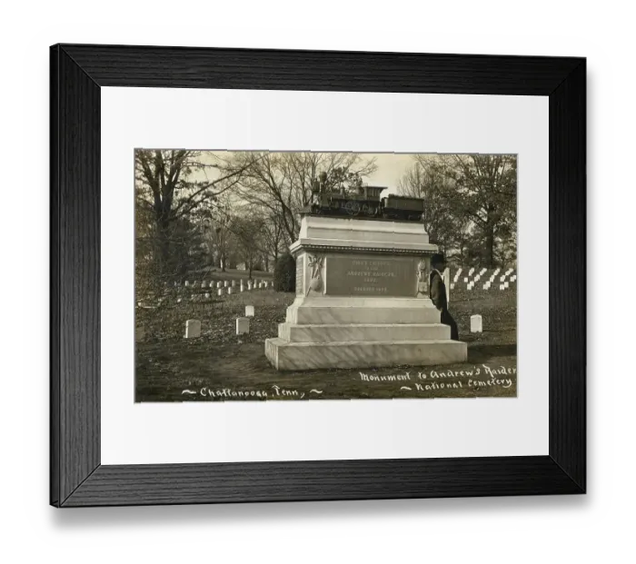 Framed Print : Monument in National Cemetery, Chattanooga, Tennessee, USA Framed Print : Monument in National Cemetery, Chattanooga, Tennessee, USA