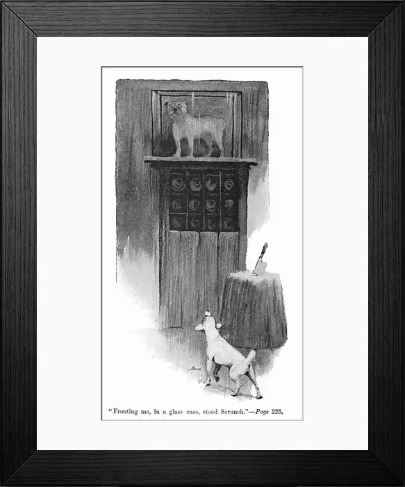 Framed Print : Illustration by Cecil Aldin, Spot and Scrunch Framed Print : Illustration by Cecil Aldin, Spot and Scrunch