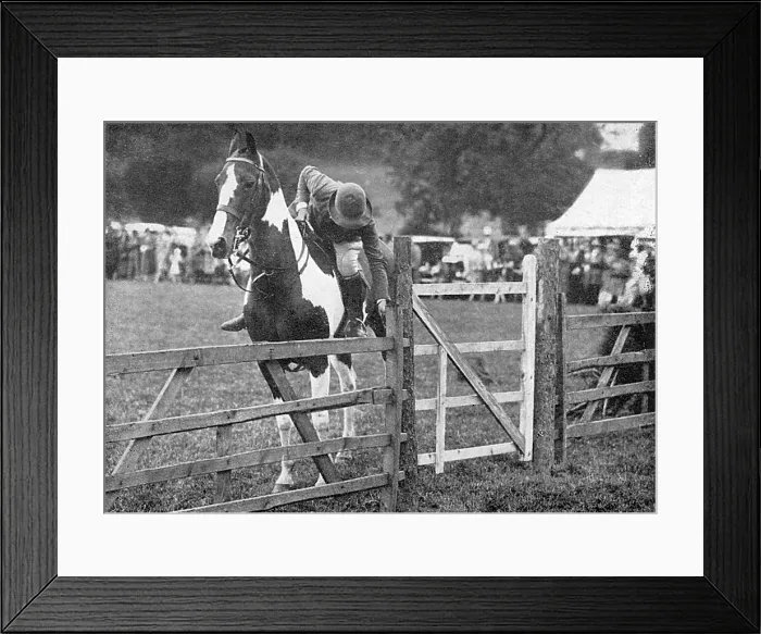 Framed Print : Cecil Aldin's all-children's pony show, Dunster Castle Framed Print : Cecil Aldin's all-children's pony show, Dunster Castle