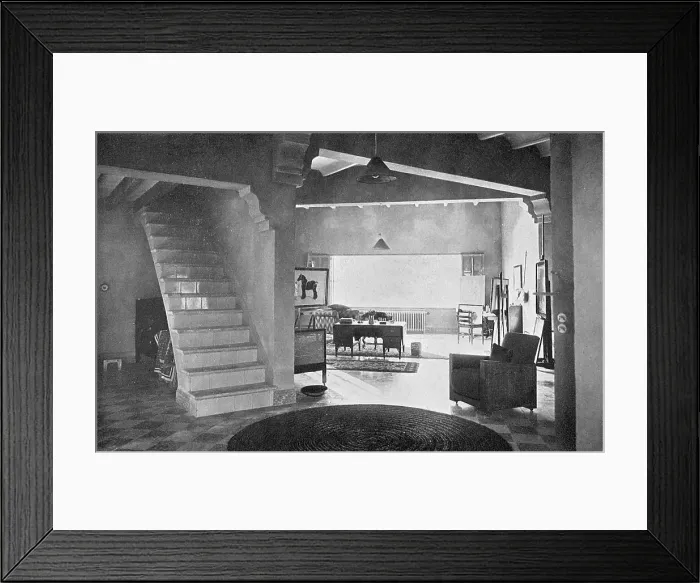 Framed Print : Cecil Aldin's studio in Majorca, Spain Framed Print : Cecil Aldin's studio in Majorca, Spain