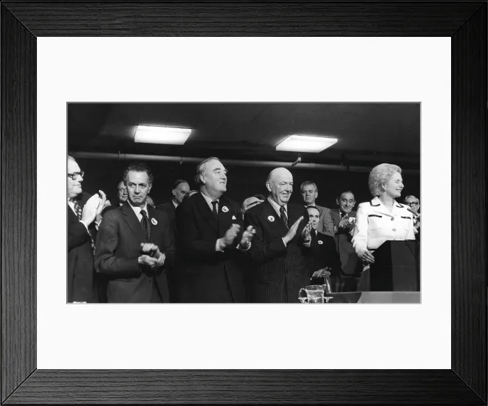 Framed Print : Margaret Thatcher, British Conservative Prime Minister