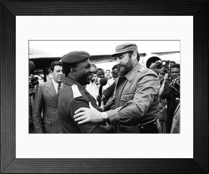 Framed Print : Fidel Castro and others Framed Print : Fidel Castro and others