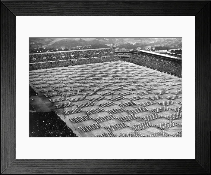 Framed Print : Sokol Festival, Masaryk Stadium, Prague, Czechoslovakia Framed Print : Sokol Festival, Masaryk Stadium, Prague, Czechoslovakia