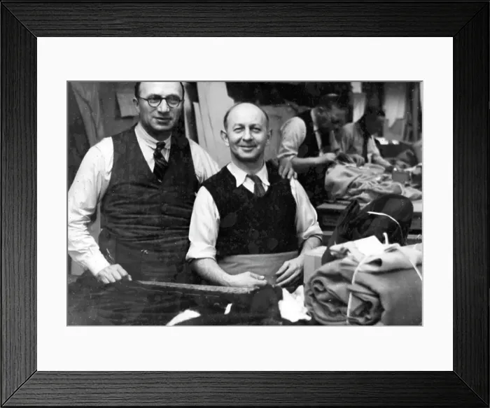 Framed Print : Tailors in a workshop Framed Print : Tailors in a workshop