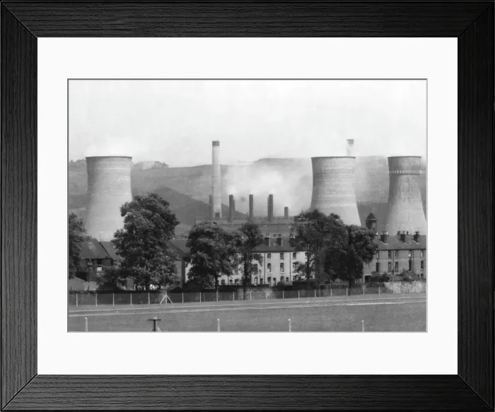 Framed Print : Calder Hall Atomic Power Station, Cumbria Framed Print : Calder Hall Atomic Power Station, Cumbria