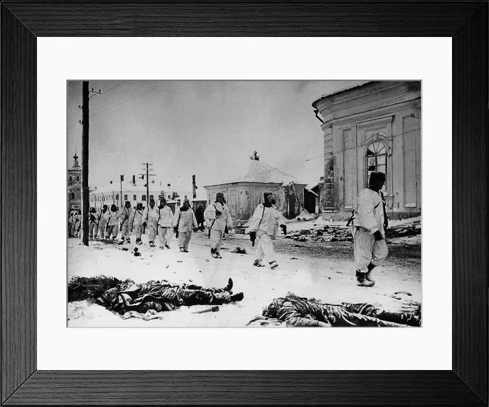 Framed Print : Eastern front, World War Two, Russia soldiers Framed Print : Eastern front, World War Two, Russia soldiers
