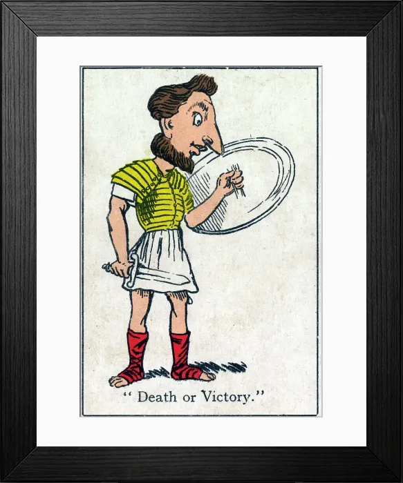 Framed Print : Snap Playing Card - Roman soldier or gladiator Framed Print : Snap Playing Card - Roman soldier or gladiator