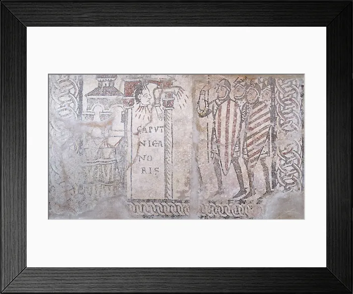 Framed Print : Nicanor died after being defeated by Judas Maccabaeus. His h Framed Print : Nicanor died after being defeated by Judas Maccabaeus. His h