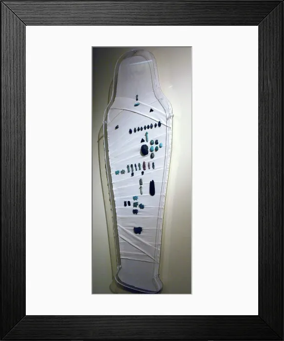 Framed Print : Egyptian amulets Framed Print : Egyptian amulets