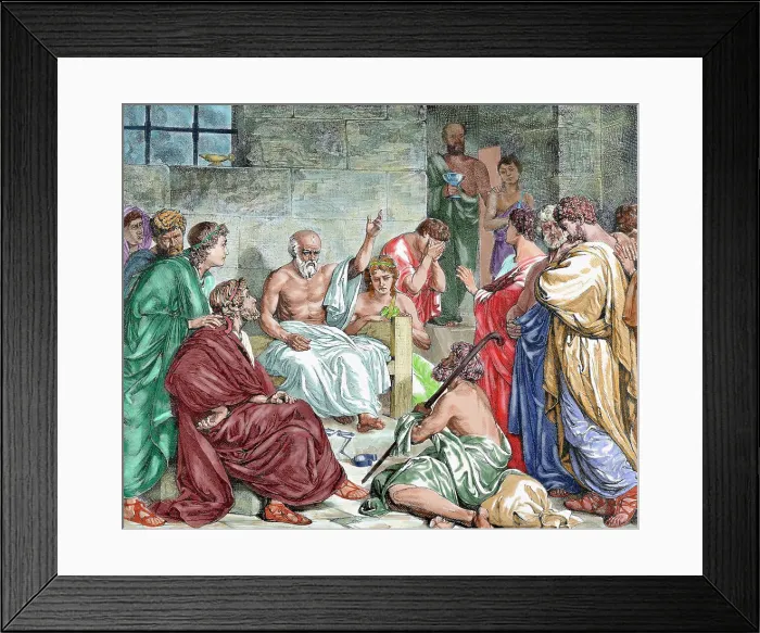 Framed Print : Socrates (c 469399 BC). Classical Greek Athenian philosophe Framed Print : Socrates (c 469399 BC). Classical Greek Athenian philosophe