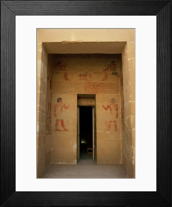 Framed Print : Mastaba of Nhnumhotep and Niankhkhnum. Royal servants. Egypt Framed Print : Mastaba of Nhnumhotep and Niankhkhnum. Royal servants. Egypt