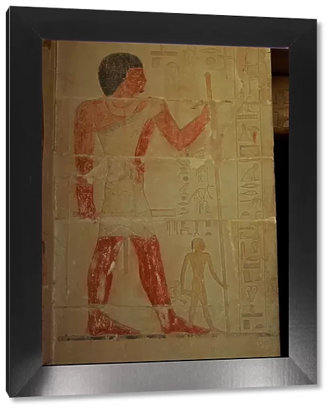 Mastaba of Nhnumhotep and Niankhkhnum. Royal srvant. Egypt