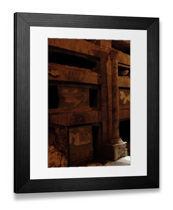 Framed Print : Italy. Rome. Catacombs of Callixtus Framed Print : Italy. Rome. Catacombs of Callixtus