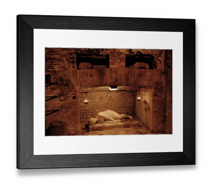 Framed Print : Italy. Rome. Catacombs of Callixtus Framed Print : Italy. Rome. Catacombs of Callixtus