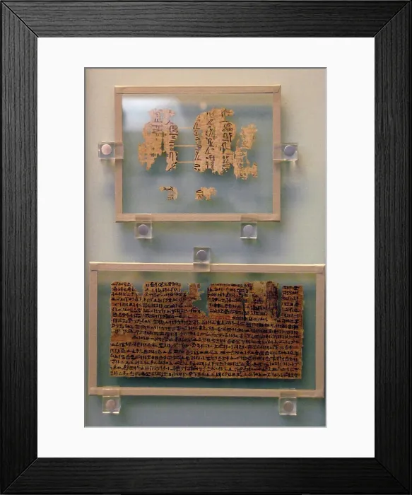 Framed Print : Egyptians writing Framed Print : Egyptians writing