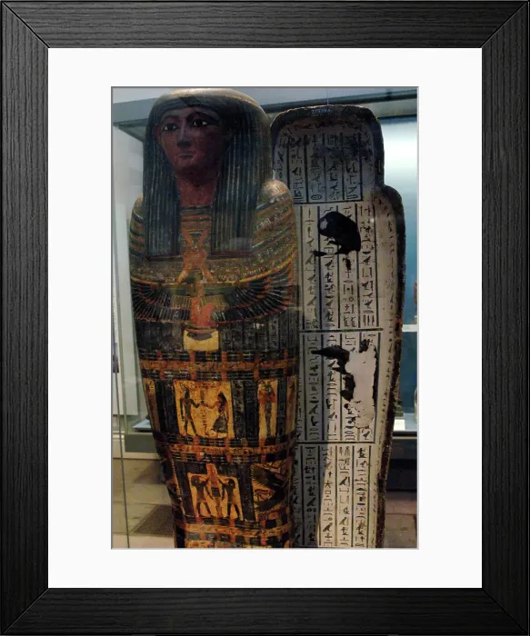 Framed Print : Interior coffin of Hor. Egypt Framed Print : Interior coffin of Hor. Egypt