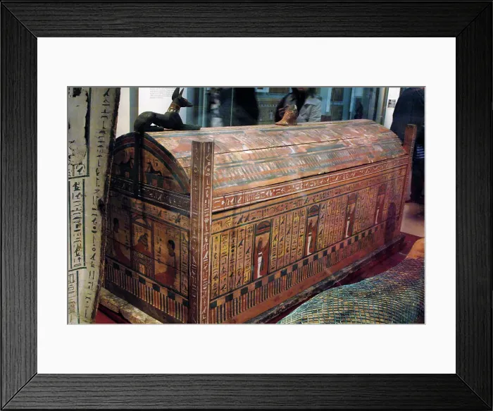 Framed Print : Outer sarcophagus of Hor. Egypt Framed Print : Outer sarcophagus of Hor. Egypt