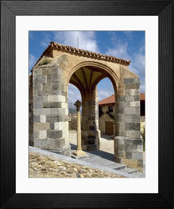 Framed Print : Spain. La Rioja. Prejano. Calvary Framed Print : Spain. La Rioja. Prejano. Calvary
