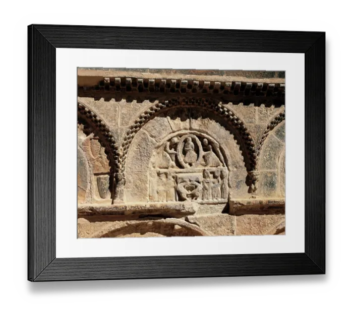 Framed Print : Monastery of San Juan de la Pena. Pantheon of the Nobles. De Framed Print : Monastery of San Juan de la Pena. Pantheon of the Nobles. De