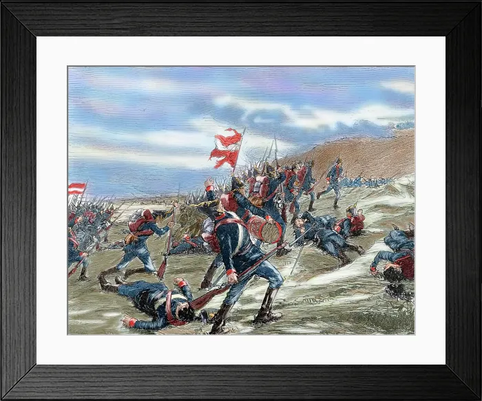 Framed Print : Schleswig-Holstein Question. The First Schleswig War (1848-1) Framed Print : Schleswig-Holstein Question. The First Schleswig War (1848-1)