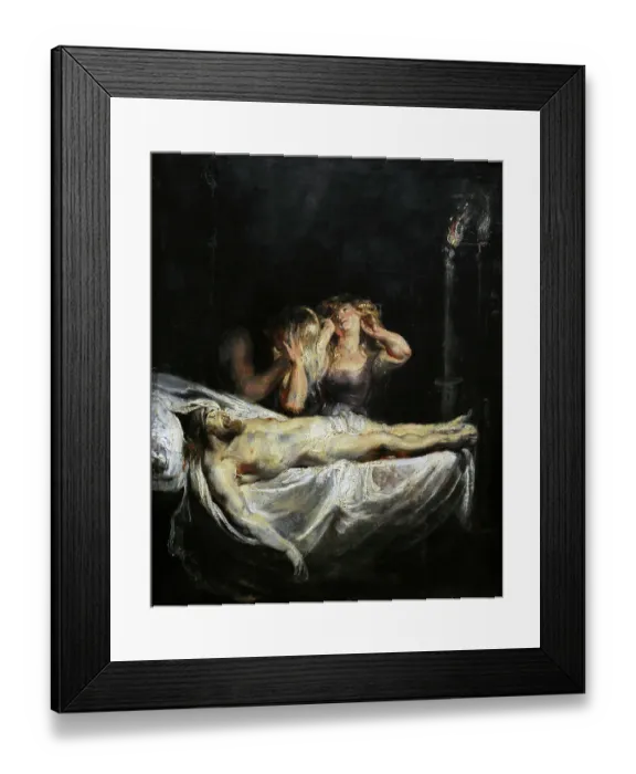 Framed Print : Peter Paul Rubens (1577-1640). Flemish painter. The lamentat Framed Print : Peter Paul Rubens (1577-1640). Flemish painter. The lamentat